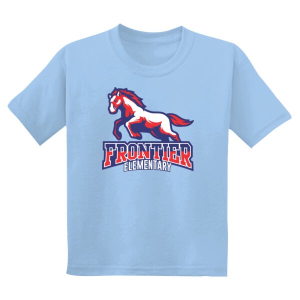 Frontier Mustang Youth Tshirt Thumbnail