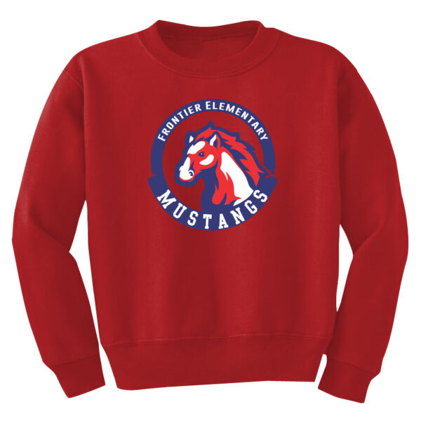 Frontier Shield youth Crew Neck Fleece Thumbnail