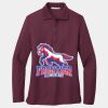 Ladies Silk Touch Long Sleeve Polo Thumbnail